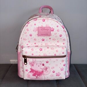 Pink Winnie the Pooh Cherry Blossom Loungefly Backpack